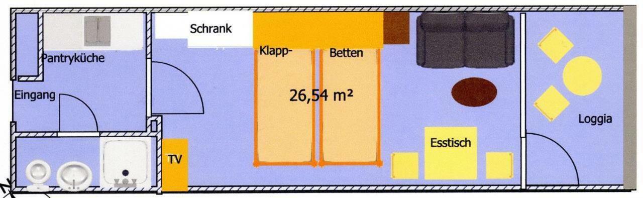 Appartement Deichgans - Haus Loreley Sankt Peter-Ording Luaran gambar